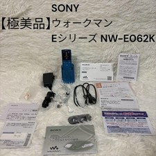 Sony NW E062K Walkman MP3 Player Blue Portable Audio Device Genuine