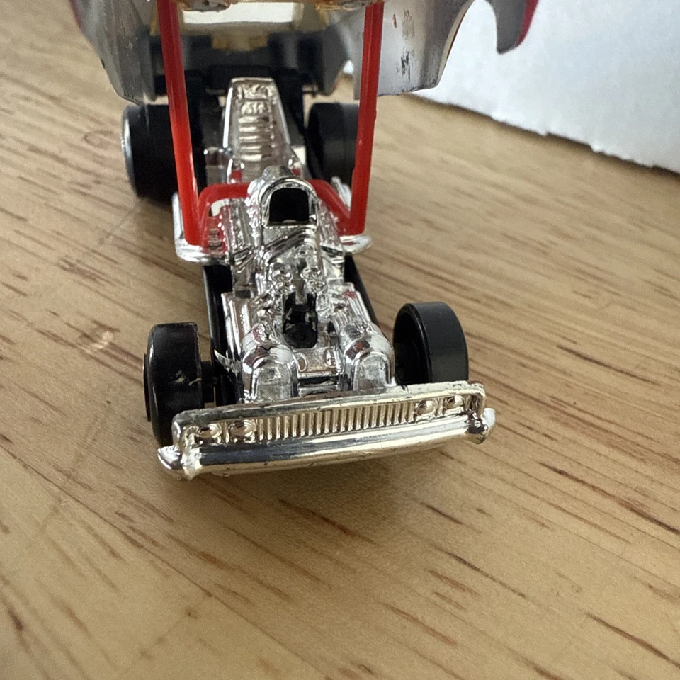 RARE Vintage Matchbox 74 Superfast Dodge Dragster "Orange Peel With Box - Image 3 of 4