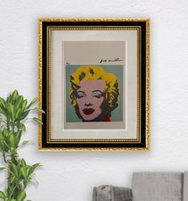 Andy Warhol Hand-Signed Original Print With COA and +$3,500 USD Appraisal