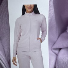 FILA Women's L Activewear Jacket Lavender Fog H0189