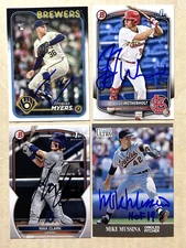 MLB MAJOR LEAGUE BASEBALL AUTO AUTOGRAPH AUTOGRAPHED SIGNED U PICK PLAYER(s)