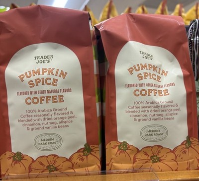Packs Trader Joe's PUMPKIN SPICE COFFEE 14 oz Ground LIMITED 🎃🎃