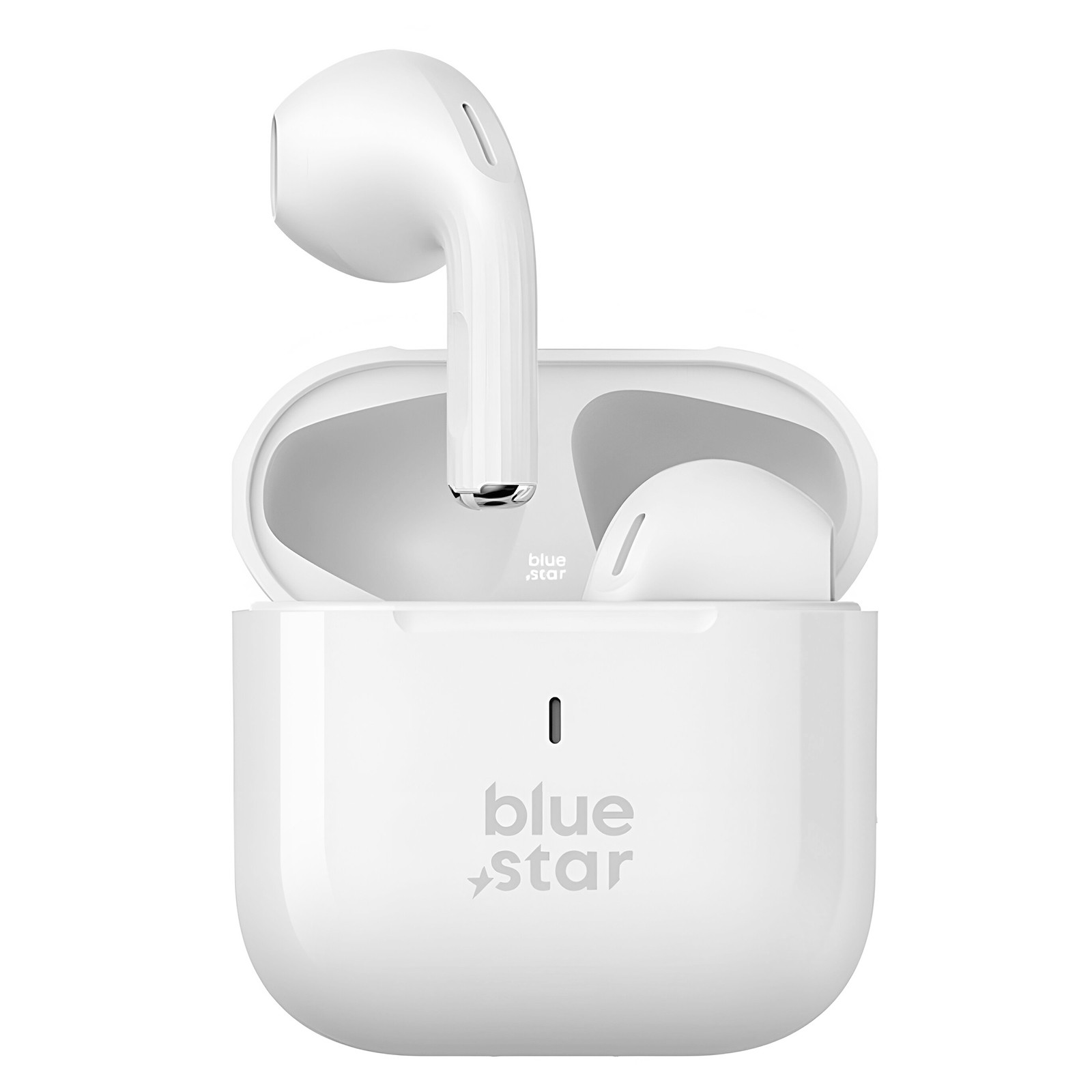 Écouteurs Bluetooth Blue Star sans fil blanc micro intégré écouteurs tactiles musique