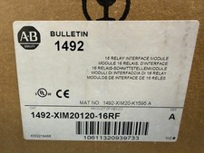 Allen-Bradley 1492-XIM20120-16RF 16-Relay Terminal Block Interface Module