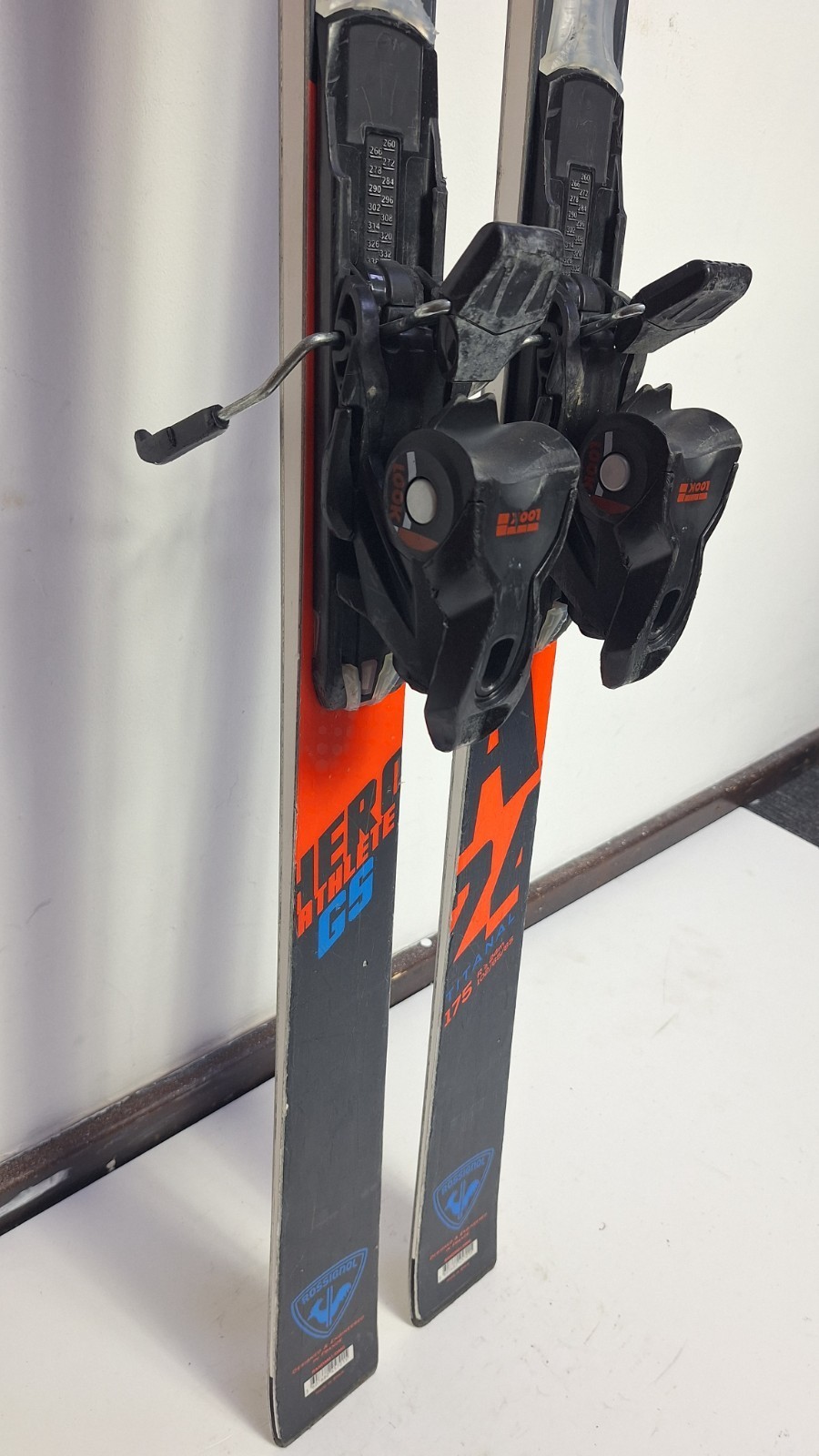 Sci Rossignol Hero Athlete GS 175 cm + Look 11 attacchi Winter Fun Snow Sport foto 6