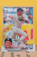 2023 Topps Series 1 1st Edition - Oswald Peraza #94 Gold Foil (RC)