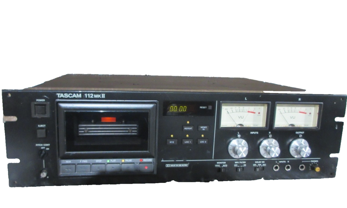 TASCAM 112 MKII Professional Audio Cassette Player for sale online