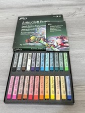 Gallery Artists' Soft Pastels Set, 24 Assorted Colors, Fine Art Drawing Supplies