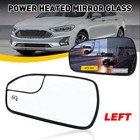 For Ford Fusion 2013 - 2020 Left Driver Side Door Wing Mirror Glass Heated