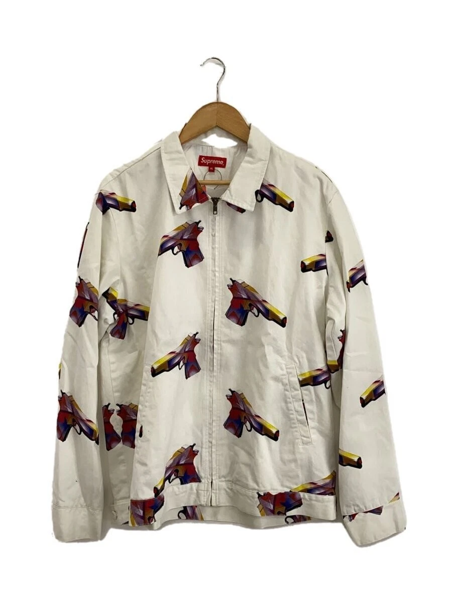 Giacca giubbino Supreme Mendini LAVORO XL cotone WHT