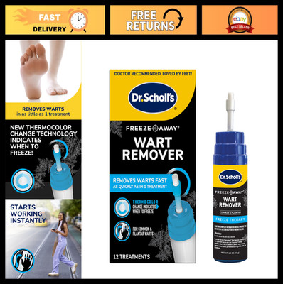 Wart Remover for Hands & Feet, Fast-Acting Treatment, 12 ct - Safe for Kids 4+