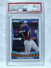 Carlos Correa Rookie Cards Checklist and Gallery 24