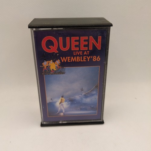 Queen Double Cassette Tape Live At Wembley '86 - Picture 2 of 4