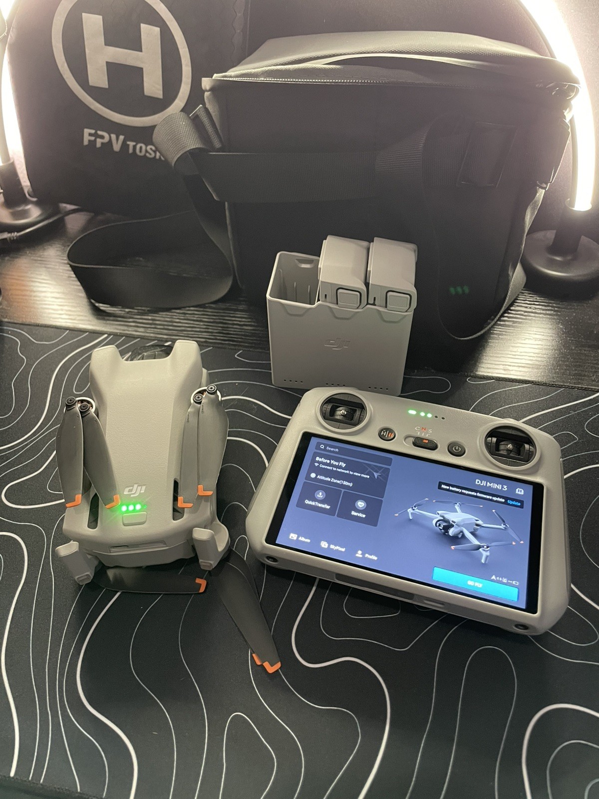 DJI Mini 3 Fly More Combo Camera Drone (DJI RC Remote Controller) US-image