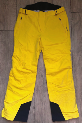 moose's knit blouson イエロー♡ Kjus Razor Ski Pants Yellow Men's 562XL Waterproof Dermizax®NX