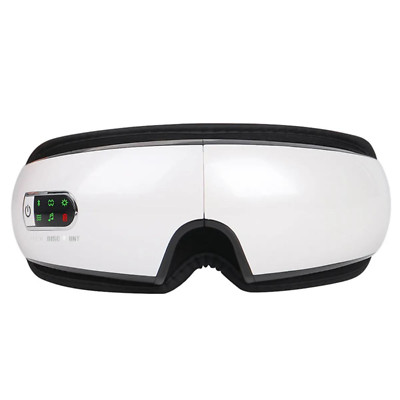 Masque De Massage Des Yeux Réglable TECH DISCOUNT - Multi-mode (vibration, Chaleur, Pression D'air), Charge USB, Fabriqué En France