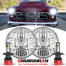 For Chevy Truck 1947 -1956 Dot 7 Inch Led Headlight Round High Low Beam White For Chevy Truck 1947 -1956 Dot 7 Inch Led Headlight Round High Low Beam White