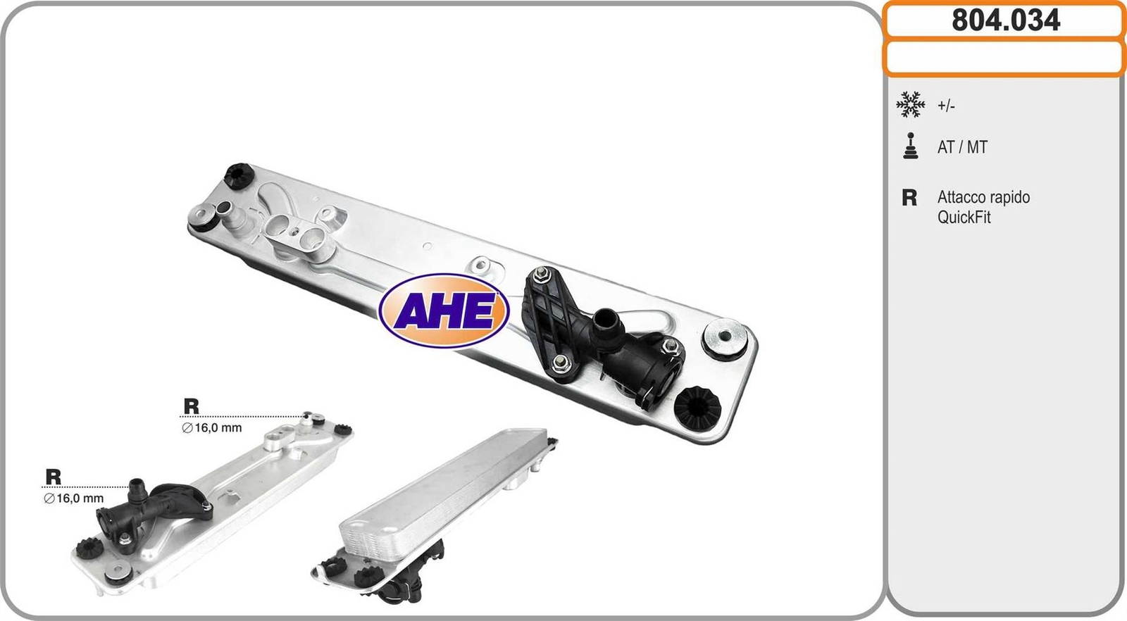Radiateur d'huile moteur pour BMW X5 E70 et X6 E71 version 3.0d et xDrive 40d