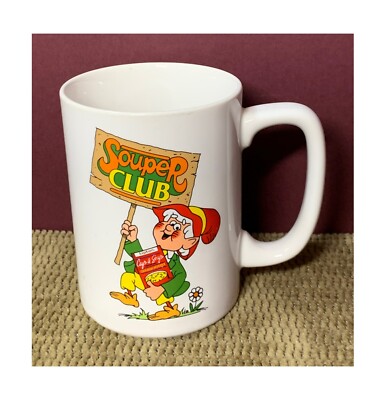 VINTAGE LIPTON KEEBLER SOUPER CLUB COFFEE/TEA CUP/MUG WITH NAME HEIDI JO ON BACK