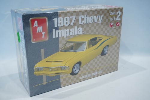 AMT 1:25 Scale 1967 Chevrolet Impala Plastic Model Kit BRAND NEW FACTORY SEALED! - Picture 3 of 11