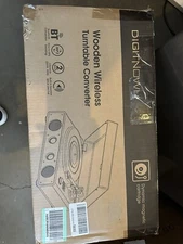 DIGITNOW WOODEN WIRELESS TURNTABLE CONVERTER