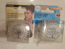 InvisiBobble Hair Ties, Clear, Lot Of 2