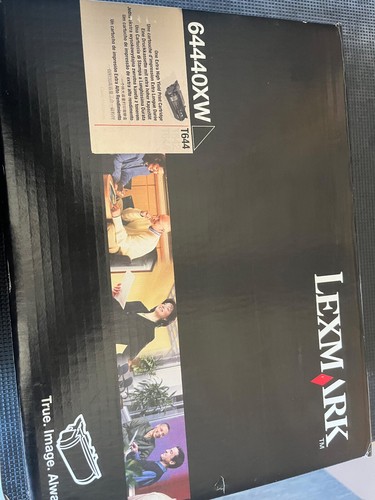 LEXMARK 64440XW EXTRA Hi Yield BLACK 32,000 Pages T644 GENUINE NEW SEALED vat in - 第 1/1 張圖片