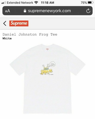 supreme frog tee