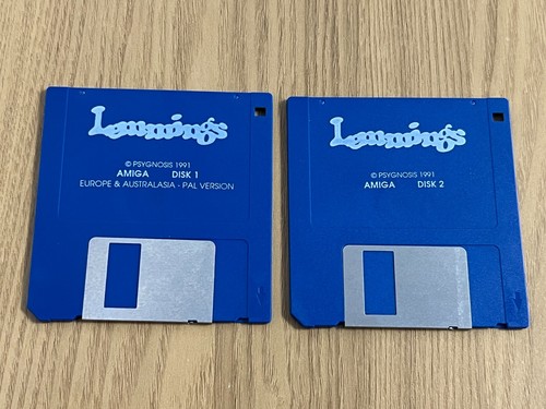 Amiga Psygnosis Lemmings Vintage Game - Boxed Working -👽👾Retro Gift Idea👾👽 - Afbeelding 19 van 24