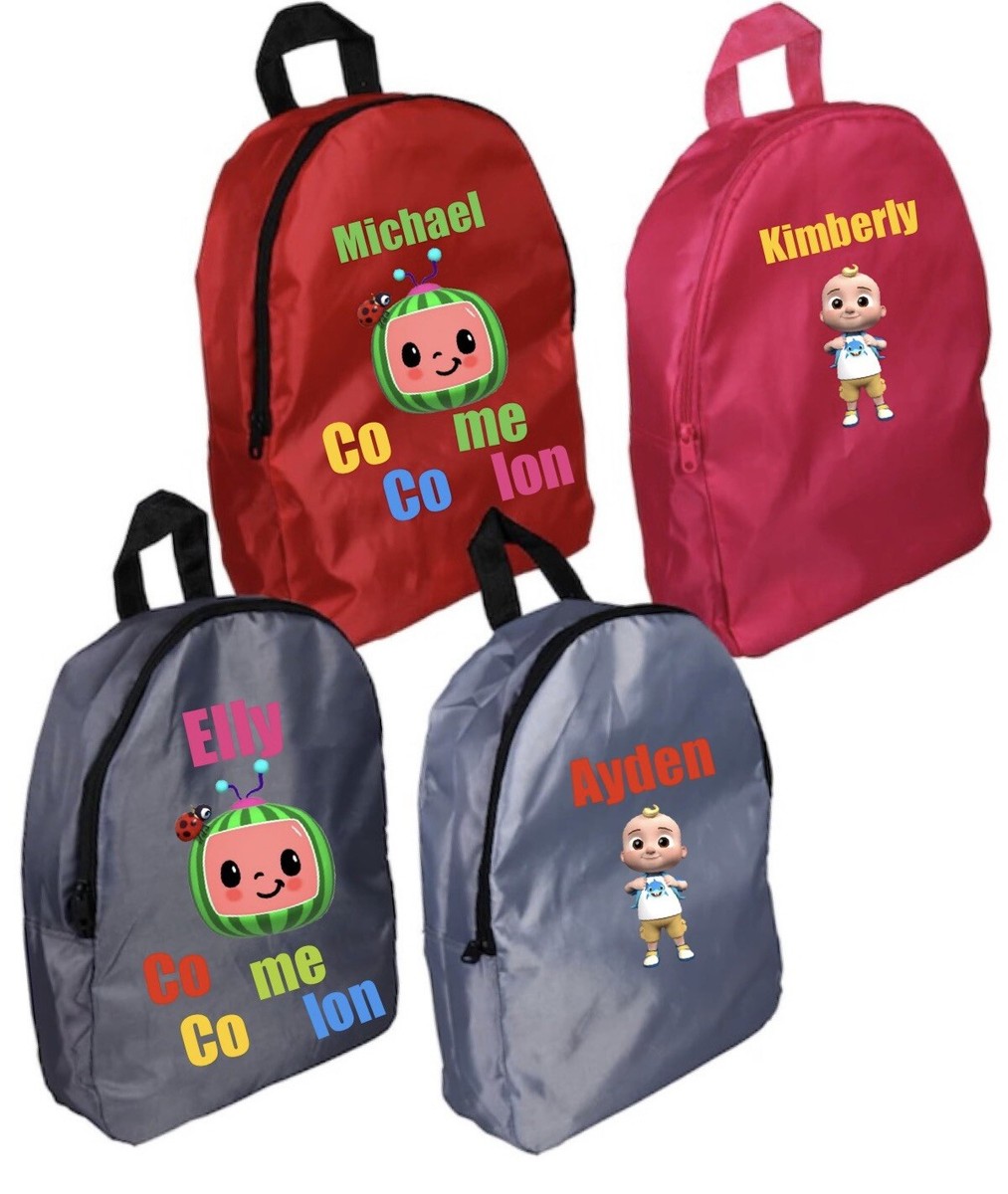 cocomelon mini backpack Personalized CoComelon Mini backpack for kids