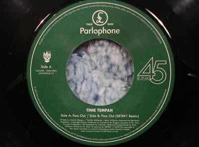 TINIE TEMPAH 45 RPM 7'' VINYL - Pass Out RECORD STORE DAY RSD 2010