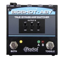 Radial BigShot ABY Passive Amp Switcher Selector Pedal True Bypass