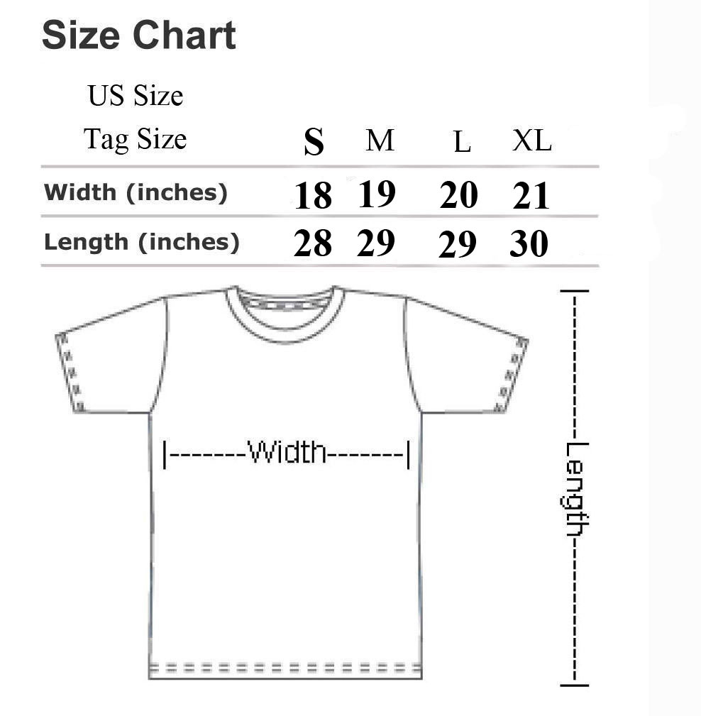 L Shirt Size Chart India