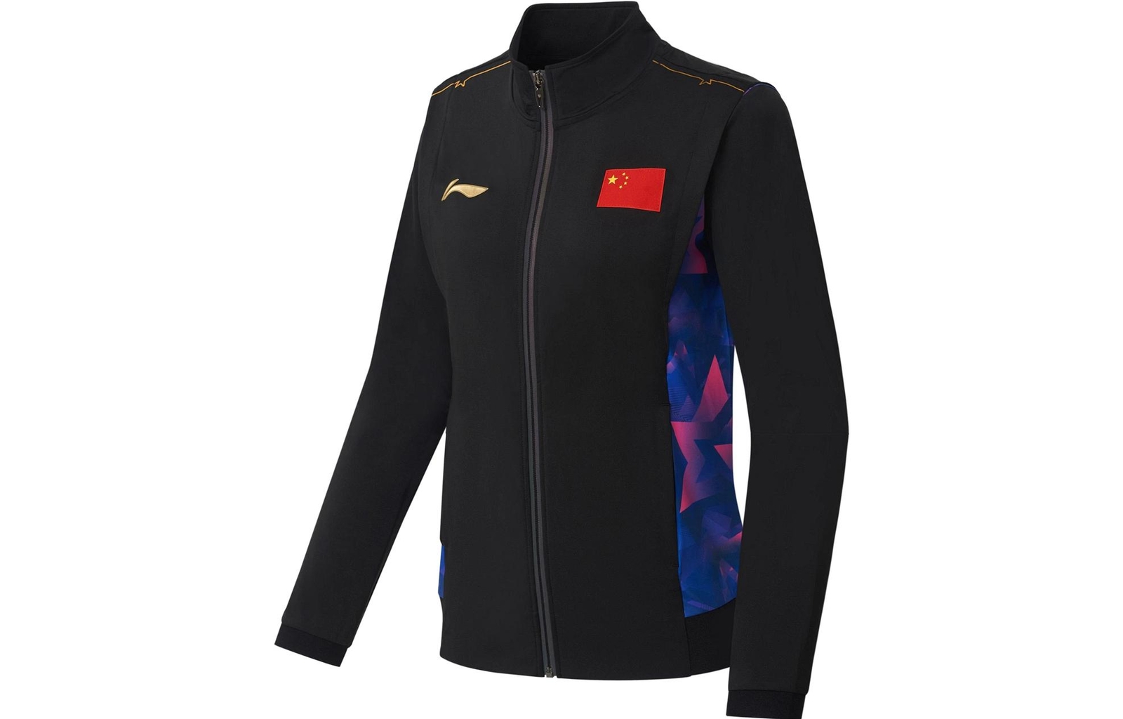 Награда за звание чемпиона мира по настольному теннису с цветным печатным буквенным принтом на воротнике-стойке 35890₽