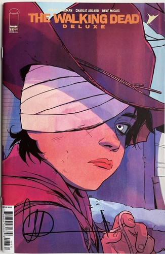 Walking Dead Deluxe #85,86,87,88,89,90 Wu Variant Set Signed Charlie Adlard - Picture 5 of 7