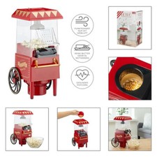 Popcornmaschine Retro Heißluft Popcorn Maker...
