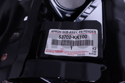 53702KK100 Genuine Toyota APRON SUB-ASSY, FR F 53702-KK100 53702KK100 Genuine Toyota APRON SUB-ASSY, FR F 53702-KK100