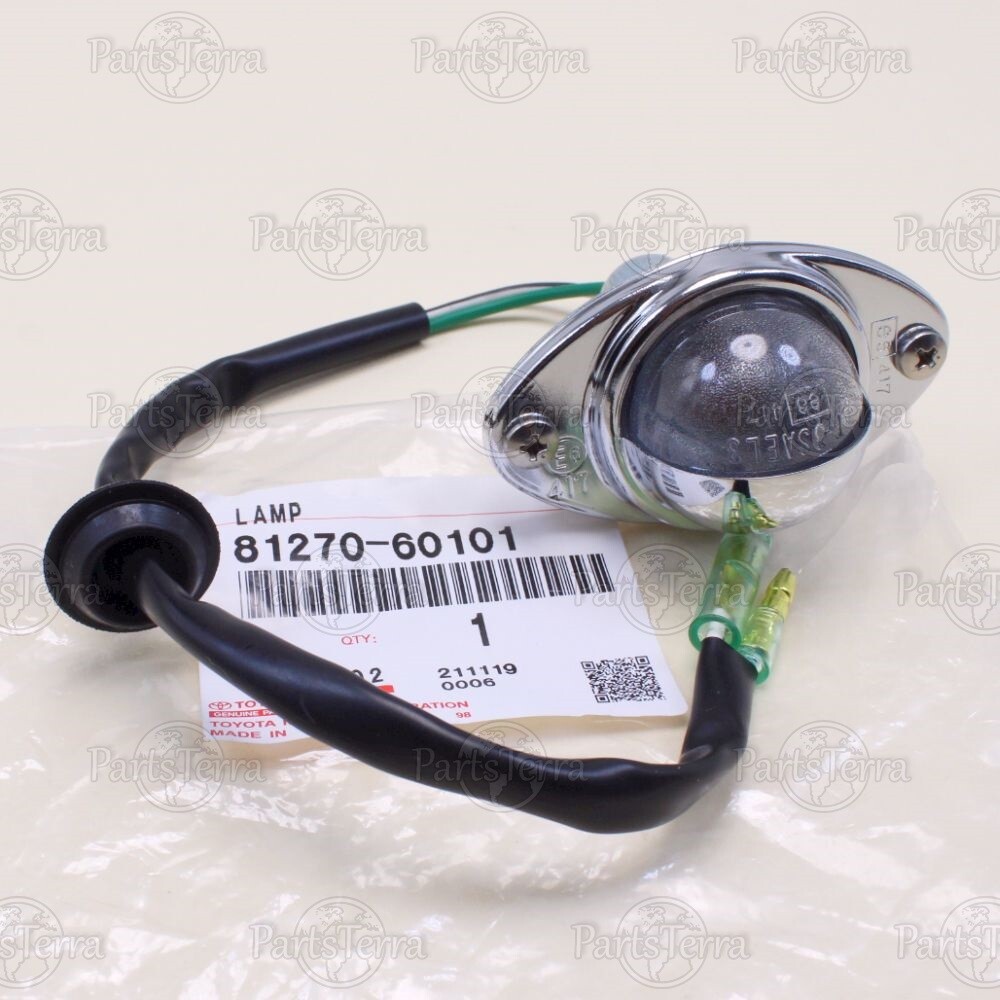 8127060101 New OEM Genuine Toyota LAND CRUISER 1979-1984 License