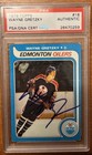 1979-80 Topps - #18 Wayne Gretzky (RC) AUTO SIGNED
