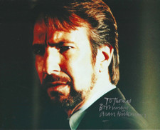 ALAN RICKMAN signed 8x10 autographed photo / COA (Beckett) 
