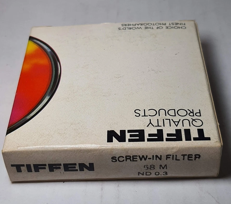 Tiffen 58mm Neutral Density ND 0.3 Glass Lens Color Conversion Filter 58 mm USA - Image 3 of 4