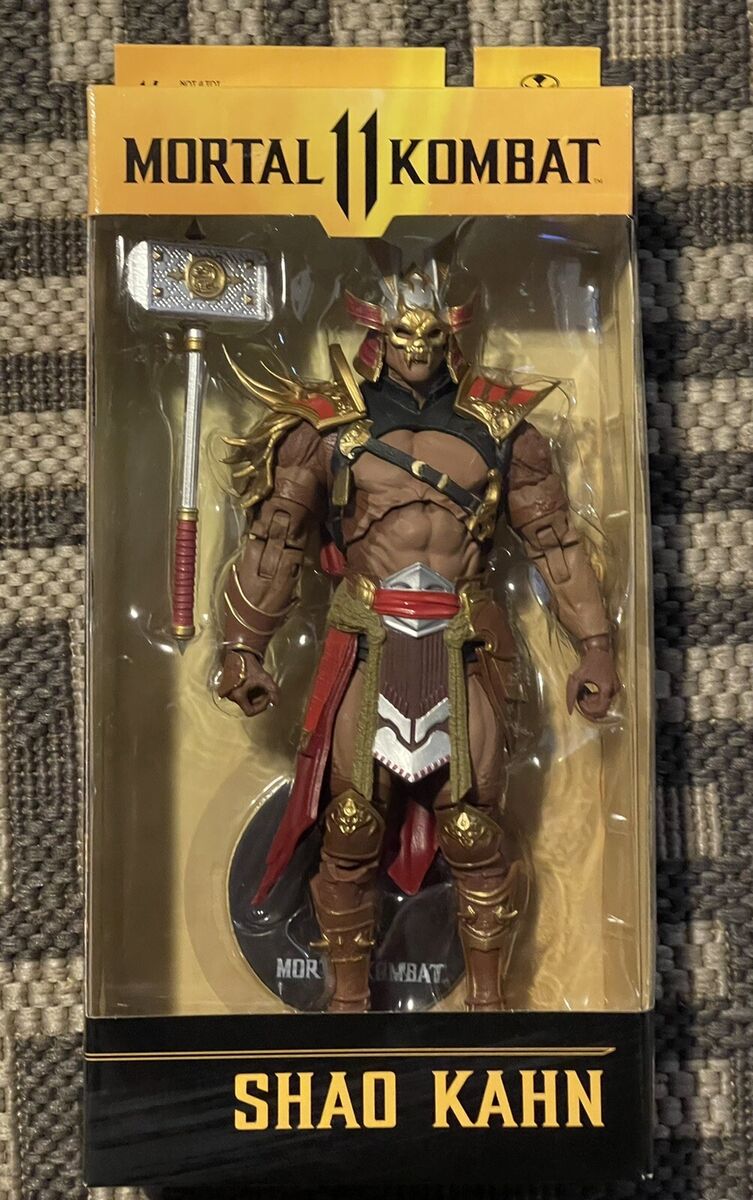 McFarlane Mortal Kombat 7 Inch Action Figure - Shao Kahn (Platinum Kahn)