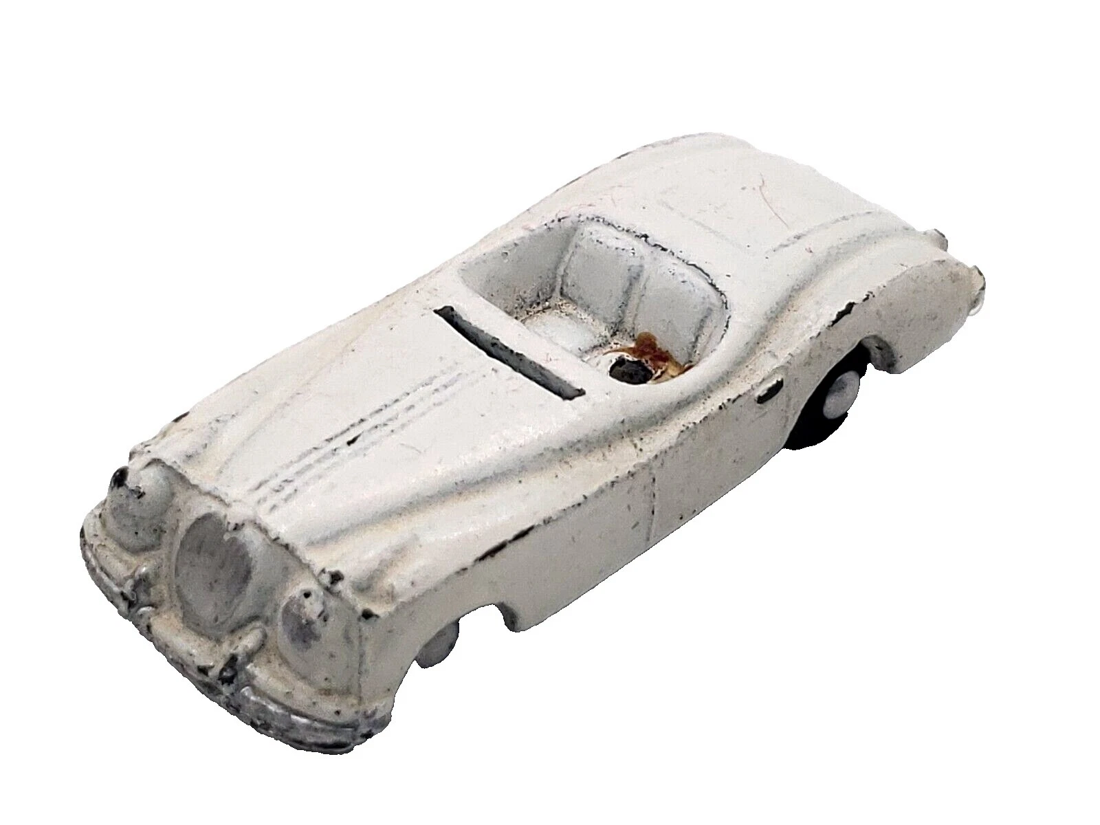 Jaguar White Vintage Manufacture Diecast Cars, Trucks & Vans