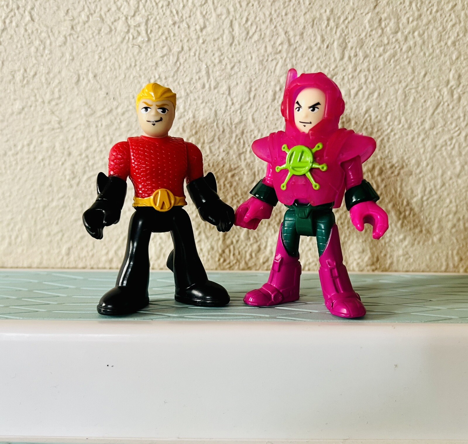 Imaginext Playskool Marvel DC Super Heroes Avengers Lot of 10 Action