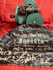 Vintage Monarch Marking System "Junior Monarch" Ticket Pricing Machine w/ Stamps