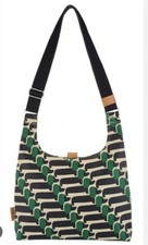 Orla Kiely Coated Canvas Midi Sling Crossbody Bag Best In Show Sausage Dog New