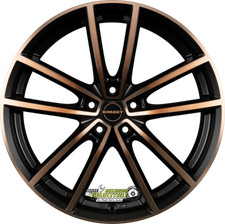 2x Borbet W black copper polished matt 8x19 ET37 - LK5/112 ML66.5 Felge Alu 2x Borbet W black copper polished matt 8x19 ET37 - LK5/112 ML66.5 Felge Alu