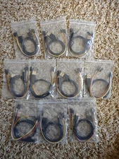  Raspberry Pi - 10 USB A to micro USB B cables & 40 jumper cables