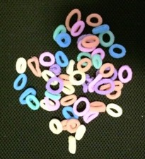 LOTTO STOCK 70 ELASTICI PER CAPELLI COLORATI