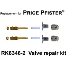 Price Pfister RK6346-2 2 Valve Rebuild Kit